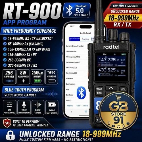 Radtel 900 10w - radtel, 18mhz-