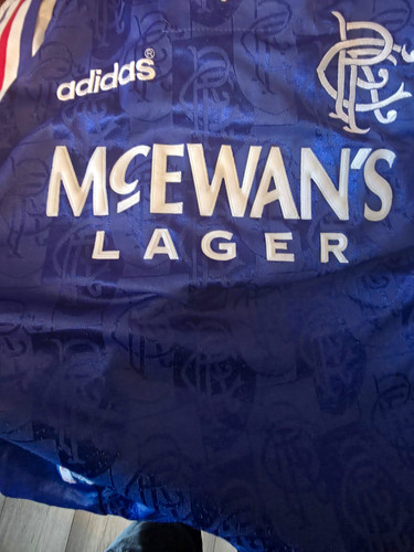 Rangers 1996 home jersey - rangers,