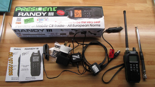Handheld radio president - radio,