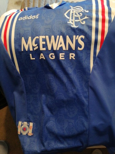 Rangers 1996 home - rangers, 1996/97