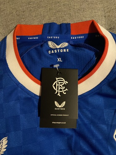 Castore rangers home shirt - rangers,