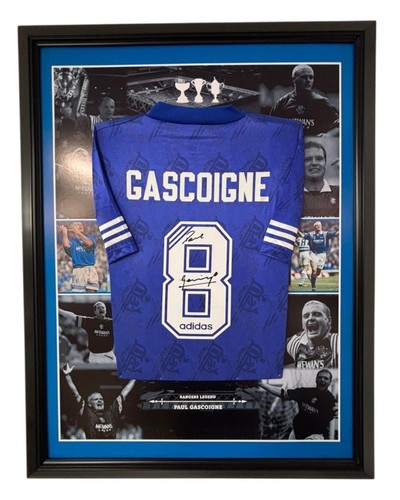 Framed paul gascoigne - framed,