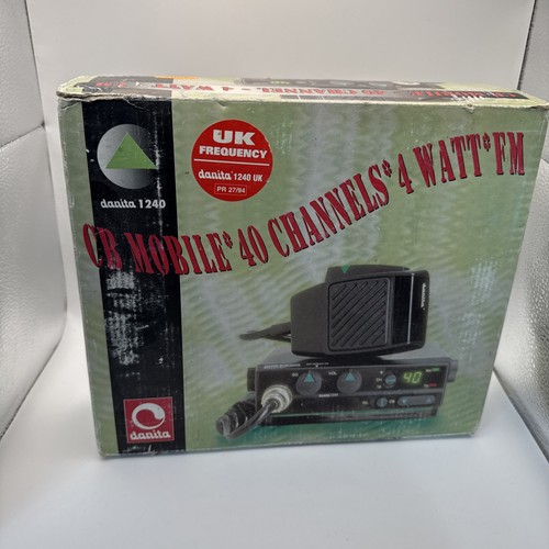 Danita 1240 boxed radio - boxed, cb