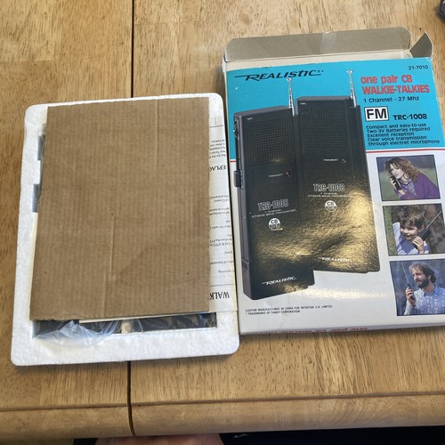 Radio shack realistic trc - realistic, trc-1008